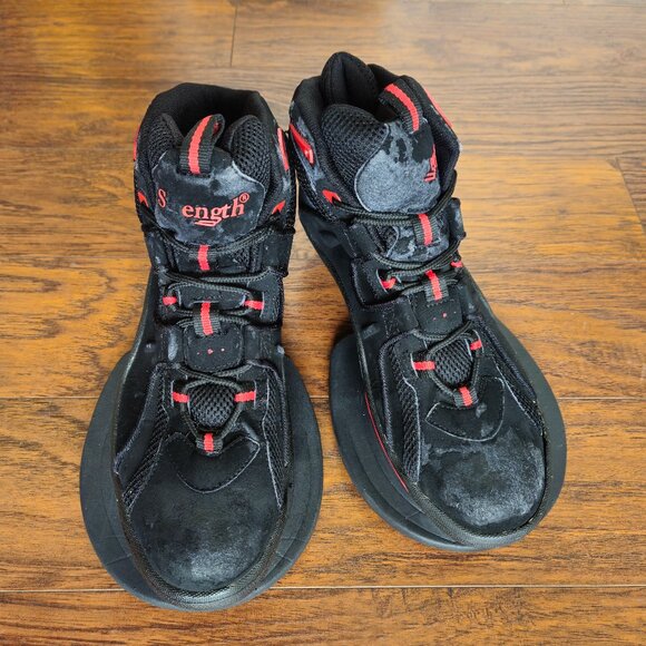 Strength Shoes Sz 11.5 Jump Training Vertical Plyometric Basketball Black - Picture 1 of 8